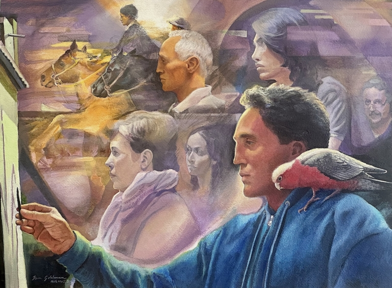 <em>Ancestral Self Portrait</em> by Ken Goldman <em>Ancestral Self Portrait</em> by Ken Goldman