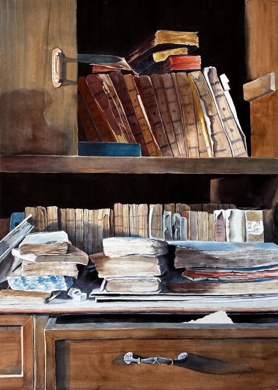 <em>Antiquarian Books</em> by Camille Young <em>Antiquarian Books</em> by Camille Young