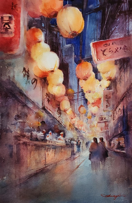 <em>Alley of Noodle Houses, Japan</em> by Shuang Li <em>Alley of Noodle Houses, Japan</em> by Shuang Li
