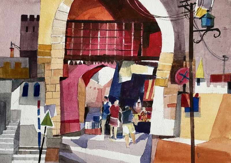 <em>Obidos Gateway</em> by Ratindra Das <em>Obidos Gateway</em> by Ratindra Das