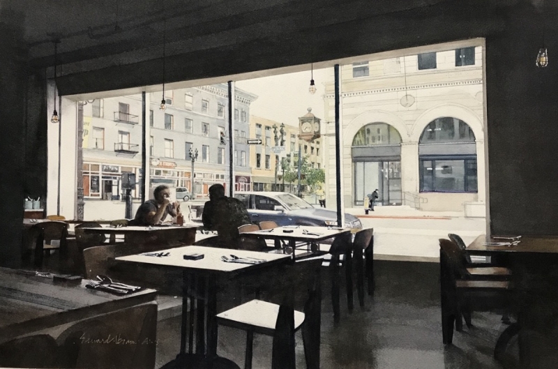 <em>Sixth and Broadway</em> by Edward Abrams <em>Sixth and Broadway</em> by Edward Abrams