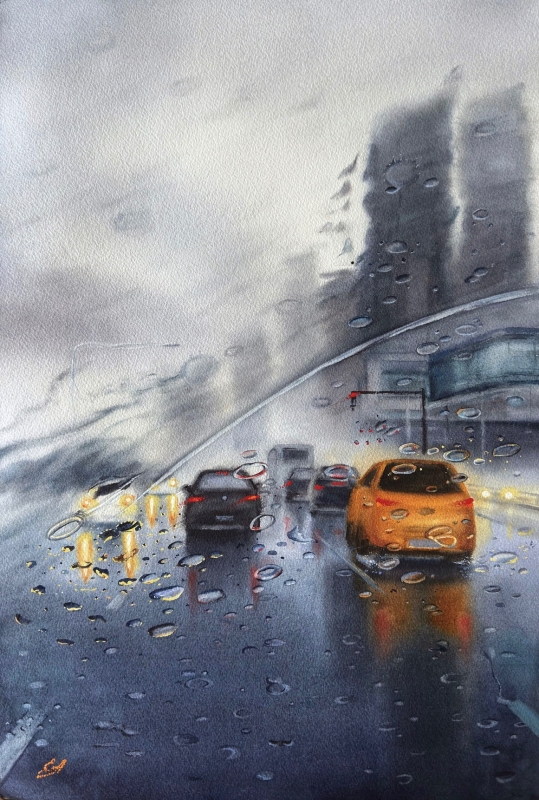 <em>Through the Rain</em> by Olena Anopriienko <em>Through the Rain</em> by Olena Anopriienko