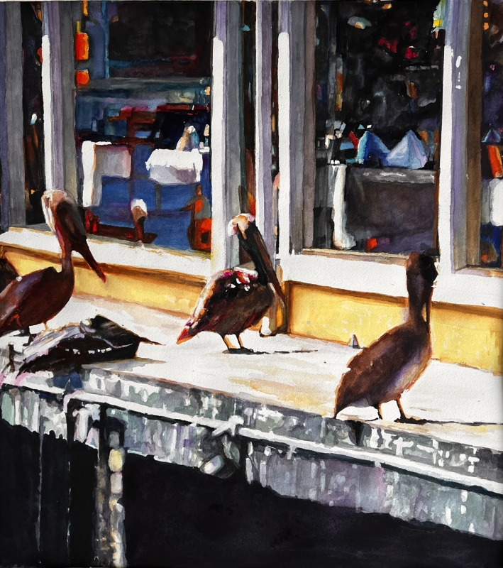 <em>A Pelican Picnic</em> by Sue Johnston <em>A Pelican Picnic</em> by Sue Johnston