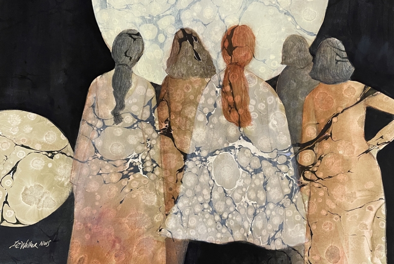 <em>Moonstruck #3</em> by Liz Walker <em>Moonstruck #3</em> by Liz Walker