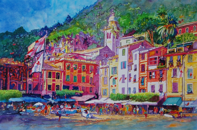 <em>Portofino, Italy</em> by Barbara Kempe <em>Portofino, Italy</em> by Barbara Kempe
